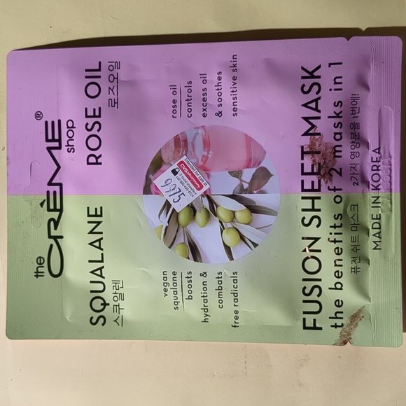 THE CREME SHOP (3) EYESHADOW, GO BANANA BRIGHTENING, & FUSION SHEET MASK - Picture 5 of 5